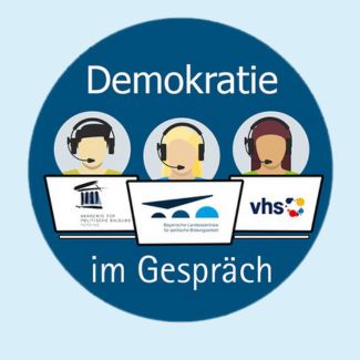 Logo zu Demokratie im Gespräch